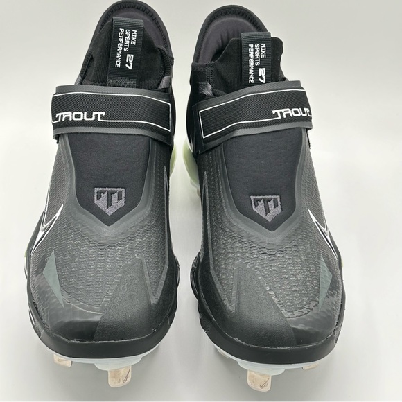 Men’s Nike Force Zoom Trout 8 Elite Baseball Cleats Black CZ5913-010 Size 9 NEW - Picture 2 of 10